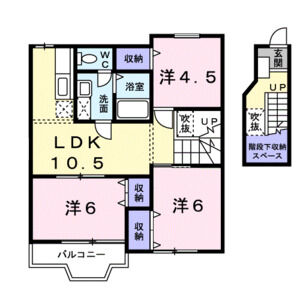 3LDK 間取り図