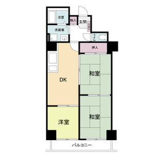 3DK 間取り図