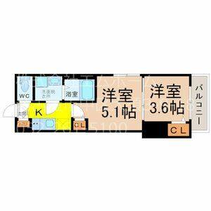 2K 間取り図