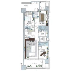3LDK 間取り図