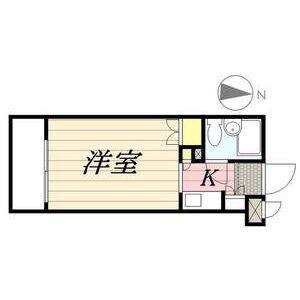 ワンルーム 間取り図