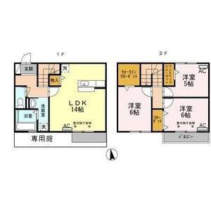 3LDK 間取り図
