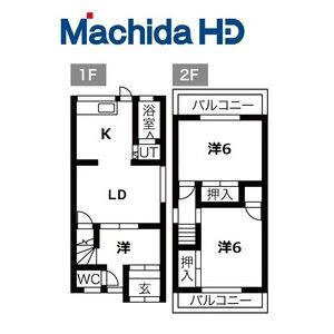 3LDK 間取り図