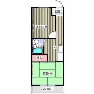 2K 間取り図