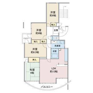 4LDK 間取り図