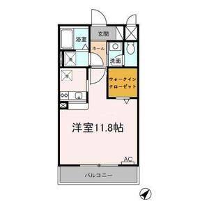 ワンルーム 間取り図
