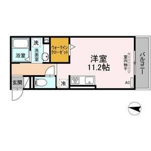 ワンルーム 間取り図