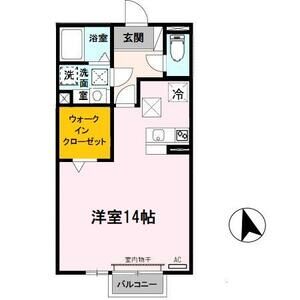 ワンルーム 間取り図
