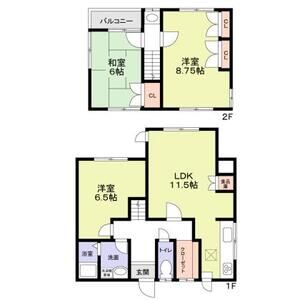 3LDK 間取り図