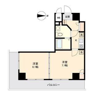 2K 間取り図
