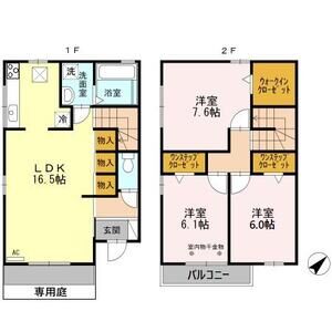 3LDK 間取り図