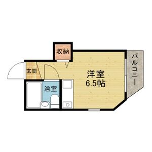 ワンルーム 間取り図