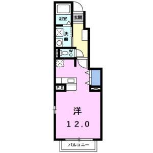ワンルーム 間取り図