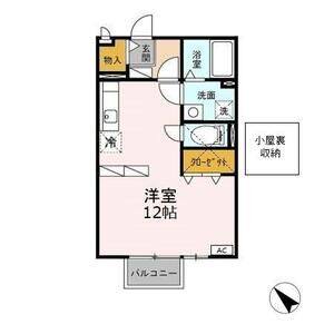 ワンルーム 間取り図