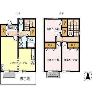 3LDK 間取り図