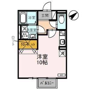 ワンルーム 間取り図