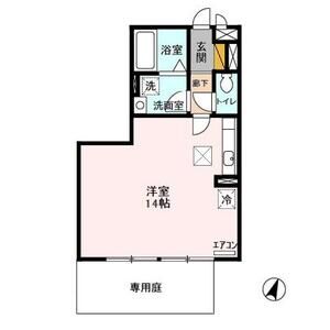 ワンルーム 間取り図