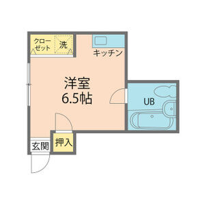 ワンルーム 間取り図