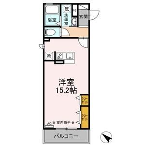 ワンルーム 間取り図