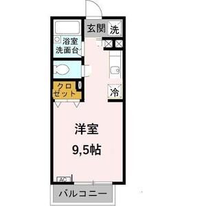 ワンルーム 間取り図
