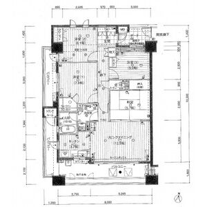 4LDK 間取り図