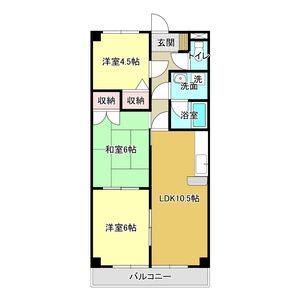 3LDK 間取り図