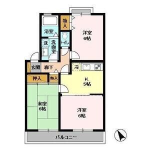 3K 間取り図