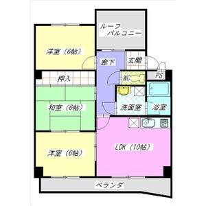 3LDK 間取り図