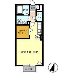 ワンルーム 間取り図