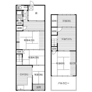 6LDK 間取り図