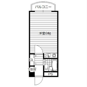 ワンルーム 間取り図