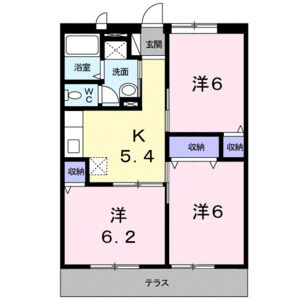 3K 間取り図
