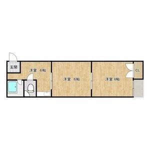 ワンルーム 間取り図
