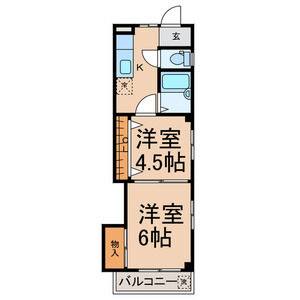 2K 間取り図