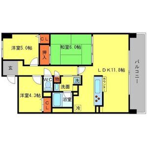 3LDK 間取り図