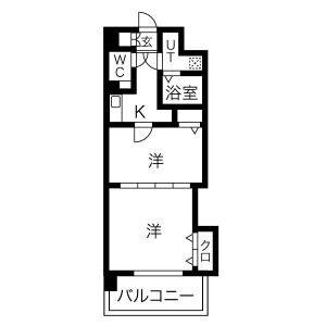 2K 間取り図