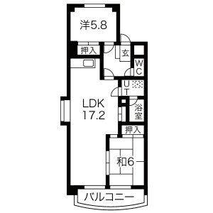 3LDK 間取り図