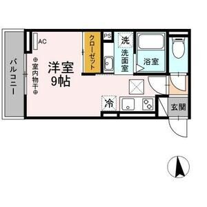 ワンルーム 間取り図