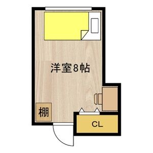 ワンルーム 間取り図