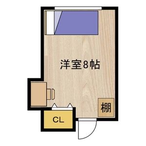 ワンルーム 間取り図