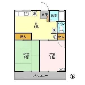 2K 間取り図