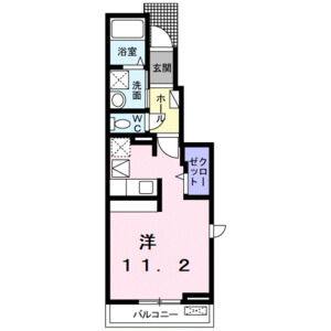ワンルーム 間取り図