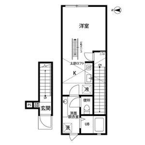 ワンルーム 間取り図