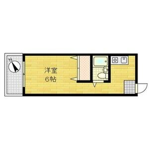 ワンルーム 間取り図