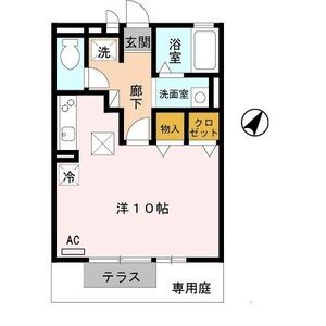 ワンルーム 間取り図