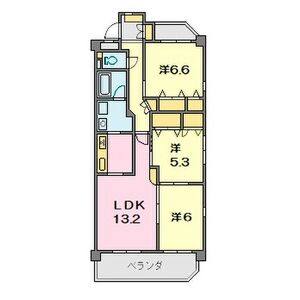 3LDK 間取り図