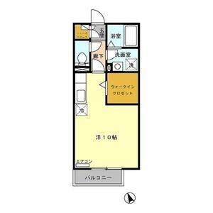 ワンルーム 間取り図