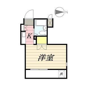 ワンルーム 間取り図