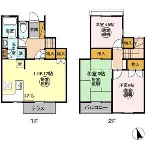 3LDK 間取り図