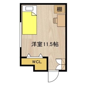 ワンルーム 間取り図